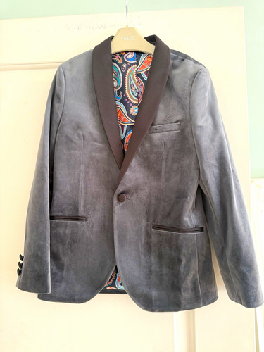 Next boys grey - blazer, 9