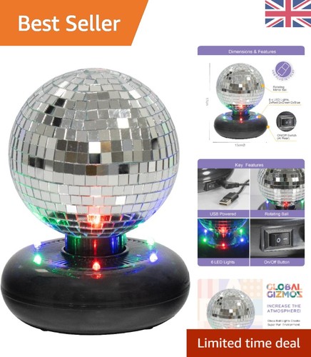 45869 mini disco ball light - disco, ball/light-up