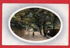 WIRRAL.  ROCK FERRY KINGS LANE   OVAL VIEW Nr BIRKENHEAD pu 1910