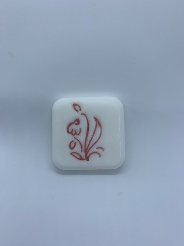Snowdrop soap stamp
