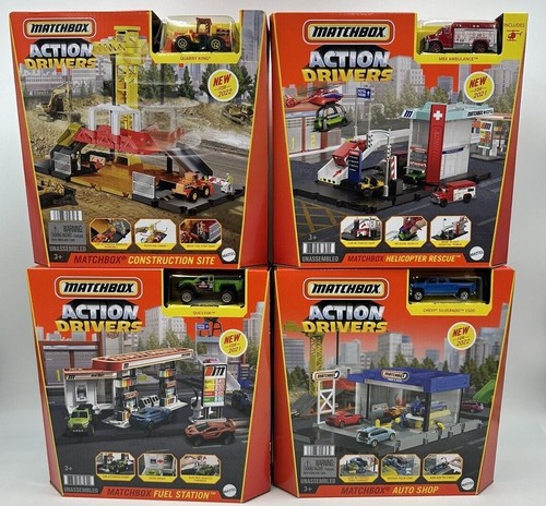 2022 matchbox action - matchbox, drivers