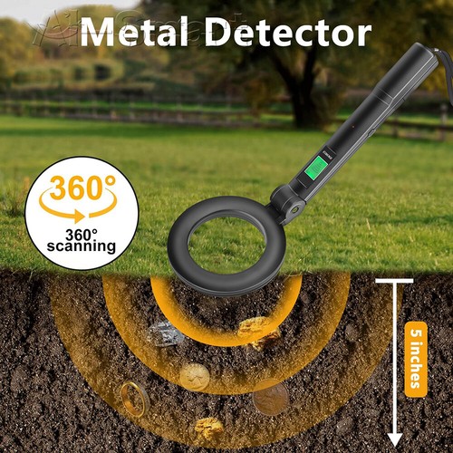 Handheld metal detector - metal,