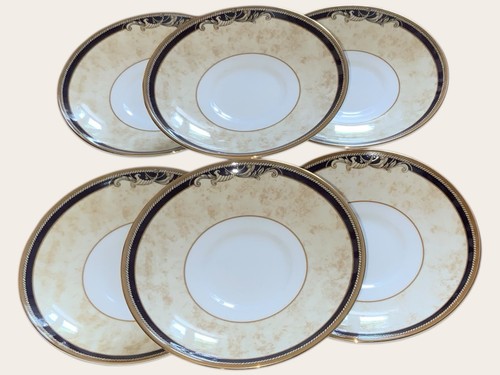 Wedgwood cornucopia saucers - wedgwood,