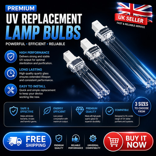 Light bulb aquarium fish - uv,
