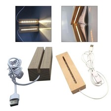 Night Light  Wooden Lighted