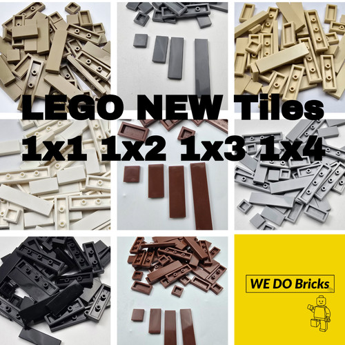 Lego new tiles - genuine, flat