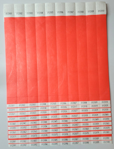 Wristbands tyvek 100 sun - wristbands,