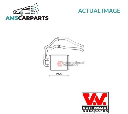 Heater radiator exchanger lhd - radiator,