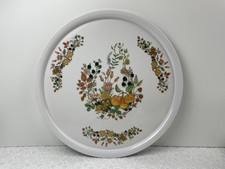 Aynsley Somerset Melamine Round Serving / Tea Tray Lovely Condition 33 cm