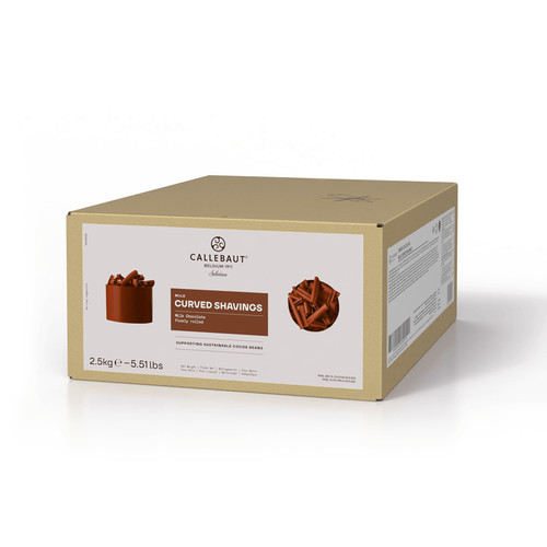 Callebaut curved milk - callebaut,