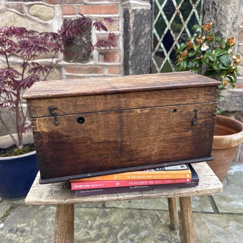 Vintage wooden storage box - vintage,