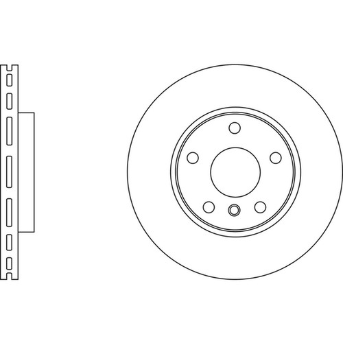 Brake discs vented - discs, mini