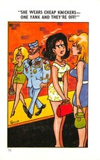 SAPPHIRE COMIC POSTCARD NO 75