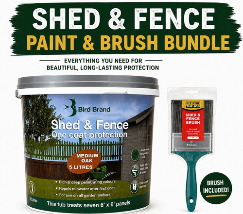 Bird brand shed - &, one