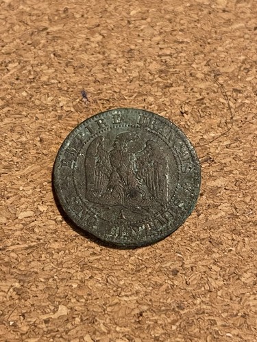 1855 france centimes - a, 5