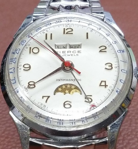 Vintage pierce triple - triple, calendar