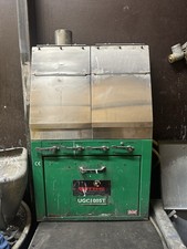 Twin Cabinet Gun Wash Solvent and Water Base Smart Repairs Garage Workshop