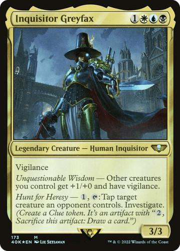 Inquisitor greyfax 40k 173 - inquisitor,