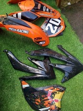 KTM ,  EXC  plastics (used)  Lot 