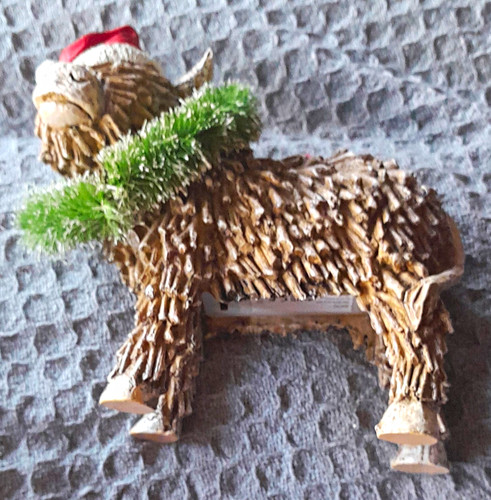 Wooden hanging reindeer - wooden,