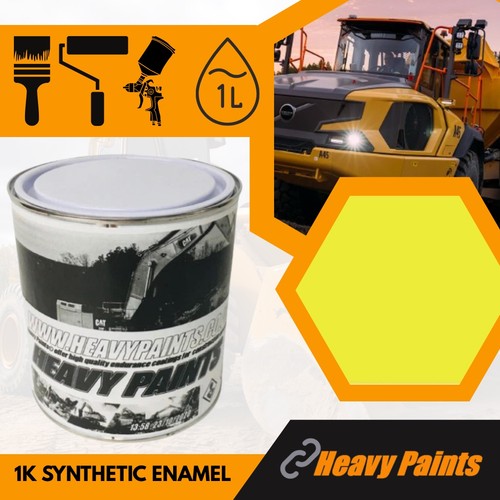 Hyster yellow forklift truck - yellow,