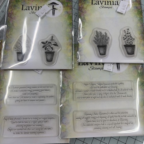 Lavinia stamps bundle herb - bundle,