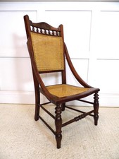 Antique edwardian caned
