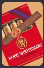 Henri Wintermans Half Corona Cigars,Single playing Card