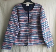 Anne De Lancay Open Front Jacket Size XL