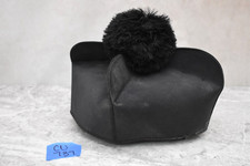 Used Older Black Biretta, Liturgical Hat, Size 7 1/8 (CU737) Chalice Co.