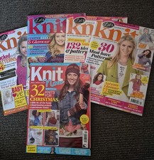 4 Lets knit magazines (2010 -
