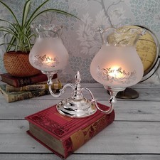 Silver Plated Double Arm