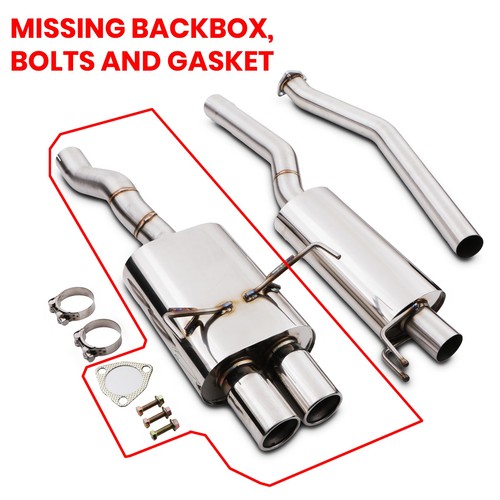 Rd4517 cat back exhaust - 2.5",