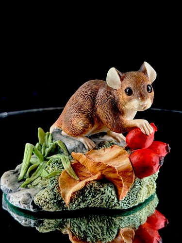 Border fine arts - wood, mouse