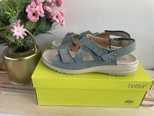 HOTTER YASMINE BLUE NUBUCK