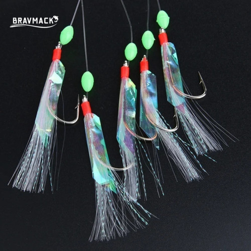 Pack mackerel feathers - mackerel, sea
