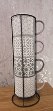 Stacking Mug Set Grey Jumbo