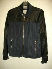 Zara mens black faux - zara,