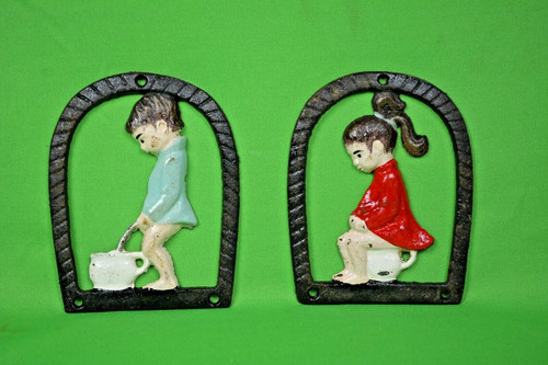 Cast iron boy - iron, and