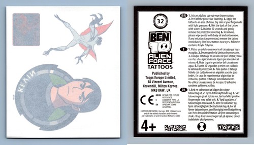 Ben alien force 32 - ben, topps