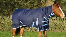 Horse Winter Navy  350g Fill Combo Mediumweight Turnout Rug