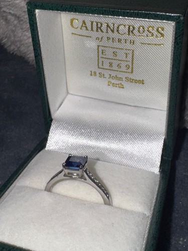 18ct white gold diamond and - 18ct,