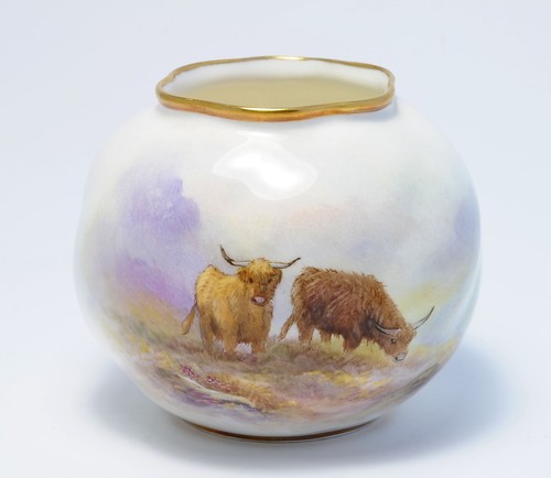 Royal worcester small - small, highland