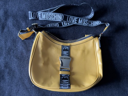 Love moschino mustard saddle - moschino,