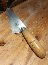 VINTAGE RARE J TYZACK & SONS GAUGING TROWEL SHEFFIELD BUILDERS TOOL MASONS