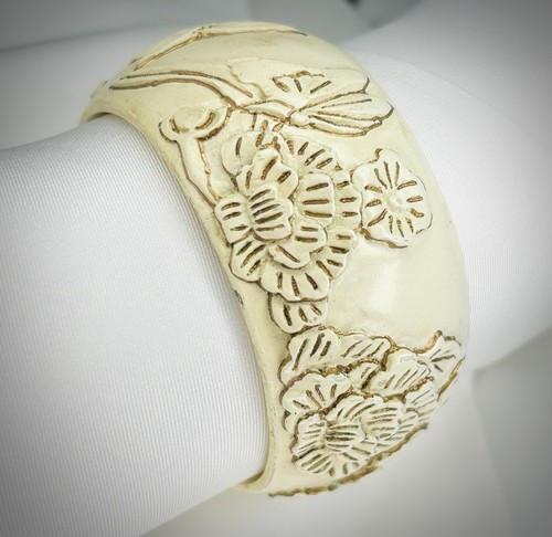 Vtg 50s deep carved - vtg,