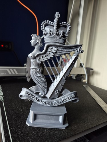 Royal irish rangers printed - royal,