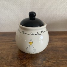 Price & Kensington Home Farm Sugar Bowl Pot Fine Stoneware Lidded