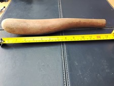 Vintage plumbers wooden lead - a,