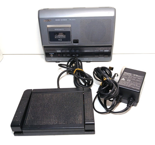 Sanyo trc 6010 microcassette - sanyo, trc-6010